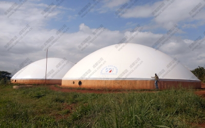 肯尼亞雙膜儲(chǔ)氣柜